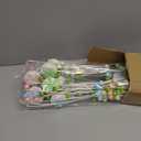 12 Pcs Pastel Christmas Tree Picks 2025 Macaron Christmas Decoration 15 Inch Pastel Curly Picks Twig for Xmas Wreath Garland Vase Filler Home Craft Holiday Party Supplies (Colorful)