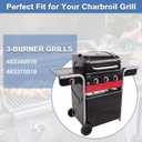 Replacement Parts for Charbroil 463340516 463370519 Gas 2 Coal Grill, Grates & G460-2900-W2 Tank Heat Shield & Burner & Igniter & Heat Shield & Flame Carryover for Charbroil Gas2coal 463340516