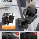 bokilino Tesla Phone Mount, 360 Adjustable Universal Tesla Model Y Accessories, Phone Holders for Your car for Tesla Model 3/Y/S/X/Cybertruck Screen, Non-Adhesive for Car Phone Holder Fits All Phone