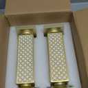 Creative Scents Schonwerk Diamond Lattice Pillar Candle Holders, Set of 2 Centerpiece Table Decorations Home Decor for Dining/Living Room