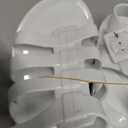 Mia Girl Woman's Flip Flops, White, Size 9