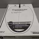 Kohler 20110-0 Brevia Elongated Toilet Seat with Grip-Tight Bumpers, Quiet Close, Attach Hardware, Quick-Release Hinges, White