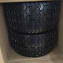 GICOOL 13x6.50-6 Tire and Wheel, 13x6.5-6" Flat-free Lawn Mower Tires, 3-6.5 Centered Hub, 3/4" or 5/8" Bearing, Universal Fit Garden Tractor Front Wheels, 4 Ply, V-Turf Pattern, 2 Pack