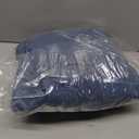 Cotton Jersey 4-Piece Bed Sheet Set, Chambray Blue, Solid