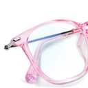 VISOONE Anti Slip TR90 Blue Light Blocking Glasses Size M Eyewear Frame with Anti Glare Eye Protection for Women GaeL