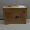 XJD Toddler Bike, 6 in 1 Folding Toddler Tricycle for 1-4 Year Old with Parental Control Handle, Balance Bike with Removable Pedal, Backrest, Adjustable Seat, First Birthday Gifts (Black)