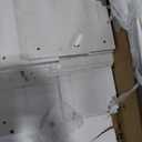 Full Size Loft Bed with 8 Open Storage Shelves and Built-in Ladder,Bedroom Solid Wood Bed Frame w/Full-Length Guardrails & Easy to Assemble, For Kid Adult Boy Girl Teen, White