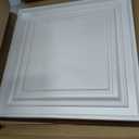 Art3d PVC Ceiling Tiles, 3D Plastic Sheet in White, 2 x 2 ft, 24-Pack
