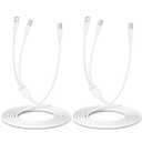 2 x 2-Pack 6Ft Charging CableFast Charger to USB C Cable2 in 1 Multi Chargers Cable Cord 6FT for /iPhone17 15 16 Pro Max/14/13/12/11
