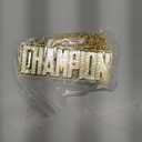 Cunno Champion Chains Medal Necklace MVP Chain Award Winner Prize Trophy Award Pendant for Team Fantasy Football Soccer Baseball Basketball Softball