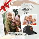 Dad Hats for Men, Fathers Day Birthday Gifts, Dads Trucker Hat from Daughter Son, Birthday Gifts for Men Unique (Black)