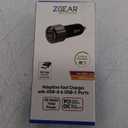 ZGEAR USB C CAR CHARGER W/USB A QC 3.0