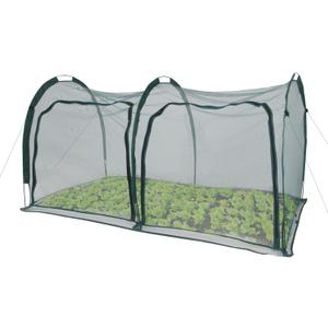 Flexible Net Grow Tunnel - Garden Greenhouse Mesh Covers Growhouse Cloche for Protecting Fruit Vegetables Plants Cultivation from Animals(2M)