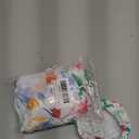 5 Pieces 5 Size Bowl Covers Reusable, Elastic Cloth Fabric Bowl Covers for Bread Proofing Washable for Food Storage Fruits Leftover (Floral Leaves)