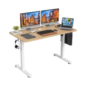 STARY Electric Standing Desk Adjustable Height Sit Stand Home Office Desk with Splice Board 48x24