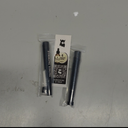 Striking Viking Beard Pencil Filler - Jet Black, 2-Pack with Soft Bristle Brush - Barber Pencil Tip for Gap Repair - Realistic Hair Strokes with Beard Pen - Waterproof All-Day Wear with Pen Filler