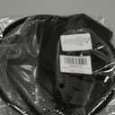 Vintage Style Black Mesh Top Hat with Beaded Neck Strap, Wide Brim Costume Accessory, Gothic Victorian Design