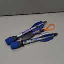 Toy Rocket Launcher for Kids: Best Outdoor Toys Slingshot Rockets Launchers Air Foam Rockets Games for Boys & Girls All Ages. Party Favor Easter Basket Stuffers & Great Gifts for Ages 8 9 10 11 12 + (Blue)