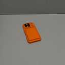 for iPhone 17 Pro Phone Case Wallet, Card Holder (4-5 Cards), Slide Camera Cover, Military Grade Protection, Rugged Hard Women Girly Men Protective Case for iPhone17 Pro 6.3", Orange