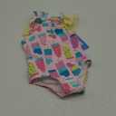 RuffleButts Baby/Toddler Girls Ruffle Strap One Piece Swimsuit w/UPF 50+ Sun Protection (2T, Ice Cream Social)