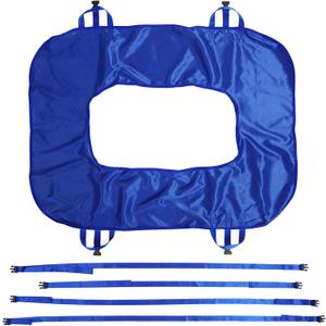Patient Turning Device, Hollow Out Design Prevent Bed Sore Help Turn Over Pad U Shaped Turning Device for Paralysis Elderly (M)