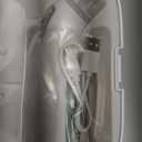 Momcozy BreezyClear 2-in-1 Electric Nasal Aspirator for Baby with Spray, 65kPa Hospital-Grade Suction, 4 Adjustable Levels, Quiet & Portable Nose Cleaner with Soothing Light & Music