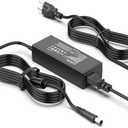 90W AC Power Adapter for HP All-in-One Desktop PC 18'' 19'' 20" 21" 22" 23" 24"; 20-C434, 20-B013W, 20-C023W, 21-2024, 22-DF0013W, 22-DD0224, 23-B012, 24-G014, 24-DF0040 Power Supply Cord