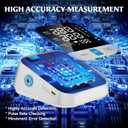 Blood Pressure Monitor for Home Use with Upper Arm Wide Range Cuff (8.7''-15.7'' Adjustable) & LED Display, Automatic Digital BP Machine Storage Bag, 240 Memories for 2 Users