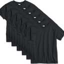 Hanes Boys Essentials Short Sleeve T-shirt Value Pack, 3 or 6-Pack (X-Small)