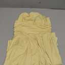 Women Sexy Tube Top Silk Dress Strapless Ruched Waist Ruffle Tiered Layer Mini Dress Party Short Dresses