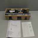 Basics Single Computer Monitor Stand with Cable Management, Height Adjustable VESA Desk Arm Mount, Fully Adjustable Tilt and Rotation, Steel, Black, Fits 1330" Screens