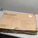 Aobosi Double Induction Cooktop,Portable Induction Cooker with 2 Burner Independent Control,Ultrathin Body,10 Temperature,1800W-Multiple Power Levels,4 Hour Timer,Safety Lock