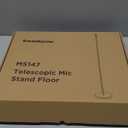 InnoGear Telescopic Mic Stand, Height Adjustable from 22" to 68" Microphone Stand Floor Weighted Base Boom Mic Arm Stand for Blue Yeti HyperX QuadCast SoloCast Shure SM58 Samson Q2U Fifine K669B