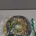 12Pcs Black Gold Graduation Decorations 2026 | 6" 8" 10" Hanging Paper Lanterns for Black and Gold Party Decorations, Birthday Decorations for Men, Retirement & Anniversary