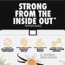 Oikos Protein Shake, Vanilla, 30g High Protein Drinks, Shelf Stable, Ready to Drink, 5g Prebiotic Fiber, 12 fl oz Bottle, 12 Count (EXP 03/07/27)