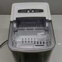 Frigidaire 26 Lbs per Day Portable Compact Maker, Ice Making Machine, Stainless, Medium