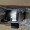 TeamFar 3 Quart Stock Pot, Stainless Steel Stock Pasta Soup Pot with Lid, Tempered Glass Lid & Double Heat-Proof Handles, Non-Toxic & Healthy, Heavy Duty & Dishwasher Safe