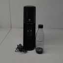 SodaStream E-TERRA Sparkling Water Maker (Black) with CO2 and Carbonating Bottle