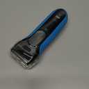 Braun Electric Series 3 Razor with Precision Trimmer, Rechargeable, Wet & Dry Foil Shaver for Men, Blue/Black, 4 Piece