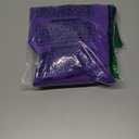 Purple Round Tablecloth - Waterproof Stain Resistant Wrinkle Free Table Cloth, 210GSM Polyester Washable Wipeable Table Cover for Party, Banquet, Wedding, Indoor and Outdoor(108 inch, Circle)