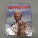 The Trumpinator 2025 Wall Calendar | Tough Guy Trump Hanging Calendar | 7.87 x 11 Inch Funny Trump Calender MAGA Calendar Trump Fans Gag Gifts