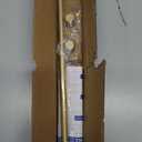 Gold Magnetic Curtain Rod for Door: Magnet Curtain Rods for Classroom Whiteboard, Small Adjustable Magnetic Towel Bar, Tool-Free French Magnet Pole with Leather Protective Cover No Drilling 16-28"