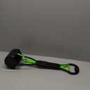 PPOGOO Non-Breakable Pet Pooper Scooper for Dogs and Cats with Long Handle High Strength Material and Durable Spring for Easy Grass and Gravel Pick Up (Green)
