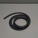 YAMAKATO 10 Feet 1/4 Inch ID Fuel Line Hose for Kawasaki Kohler Briggs & Stratton Small Gas Diesel Powersports Engines and Generators w/ 20 Clamp Rubber Black