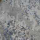 Washable Area Rug for Living Room: 8x10 Modern Abstract Neutral Soft Rug for Bedroom Dining Room No Slip Low Pile Carpet for Nursery Home Office - Grey/Blue
