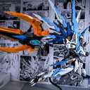 ARDENTIS & Motor Nuclear Model Kit Mecha 1/100 Legend of Star General BaiQi Ver. 1PCS/9'' ABS & PVC Model Kit with Assembly Instructions Mecha Fans Collectible Toy Unique Gifts for Festival Age 15+