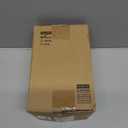 Makeup Brush Holder, 2 Tier Clear Cosmetic Tools Organizer, Round Makeup Organizer for Vanity Countertop (Black)