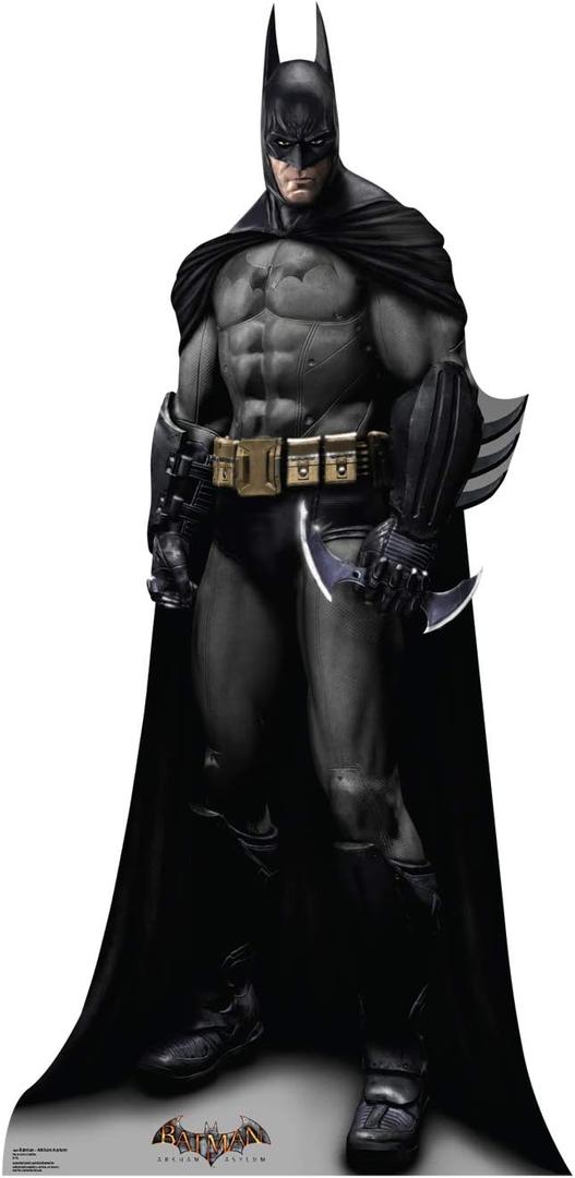 Cardboard People Batman Life Size Cardboard Cutout Standup - Batman: Arkham Asylum, One Size
