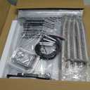 Grill Grease Tray Replacement Parts for Nexgrill 5 Burner 720-0888S, 4 Burner 720-0830X, Adjustable Drip Tray with Catch Pan, Heat Plates, Burner and Igniters for Nexgrill 720-0888s Replacement Parts.