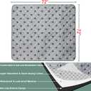 JERIA 2 Pack 72"x 72" Waterproof Non Slip Wee padReusable Washable Pee Pads for DogsAbsorbent and Leakproof Training Mats for Potty, Bed, Sofa, Potty Training